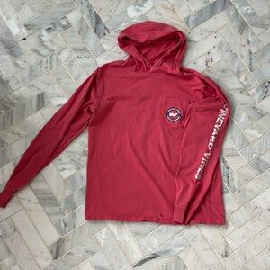 Vintage inspired boys vineyard vines hooded tee